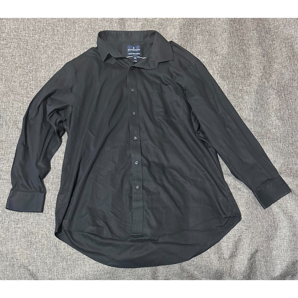 Buttoned Down Classic Men's Size 18/34 Long Sleeve Shirt